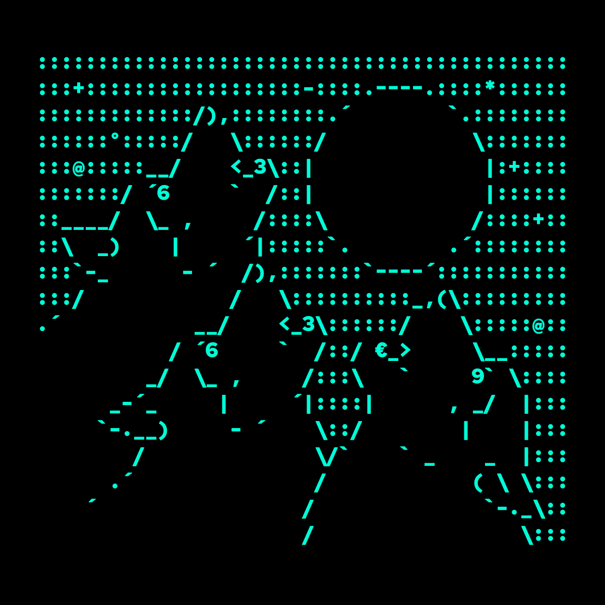 Joninscii ASCII Art Feature at Shadow Wolf Cyberzine Issue 10